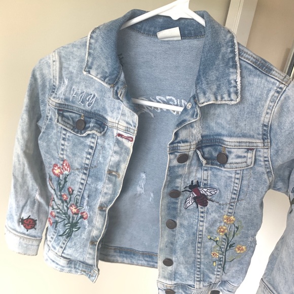 zara kids jean jacket